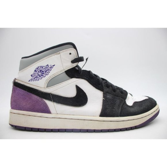 Nike Air Jordan Mid SE Men's Size 11 Purple White Black 852542